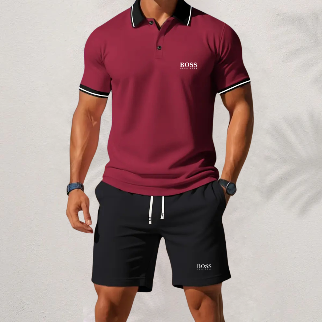 BOSS™ Classic Contrast Set – Timeless Elegance & Refined Style