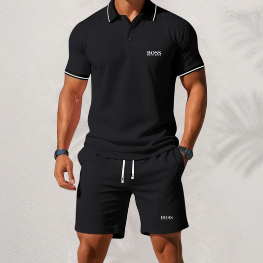 BOSS™ Classic Contrast Set – Timeless Elegance & Refined Style