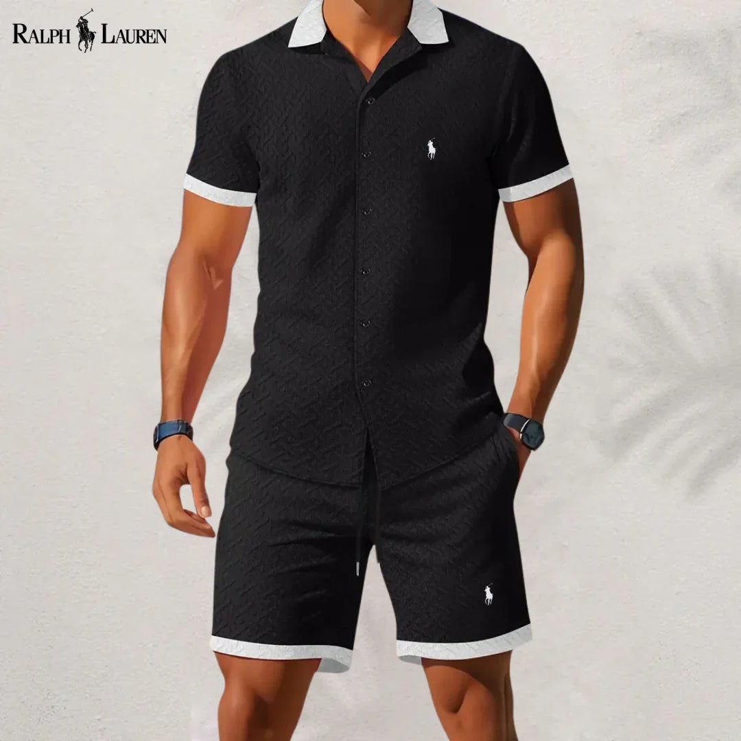 RL™ Suit with Contrast Collar