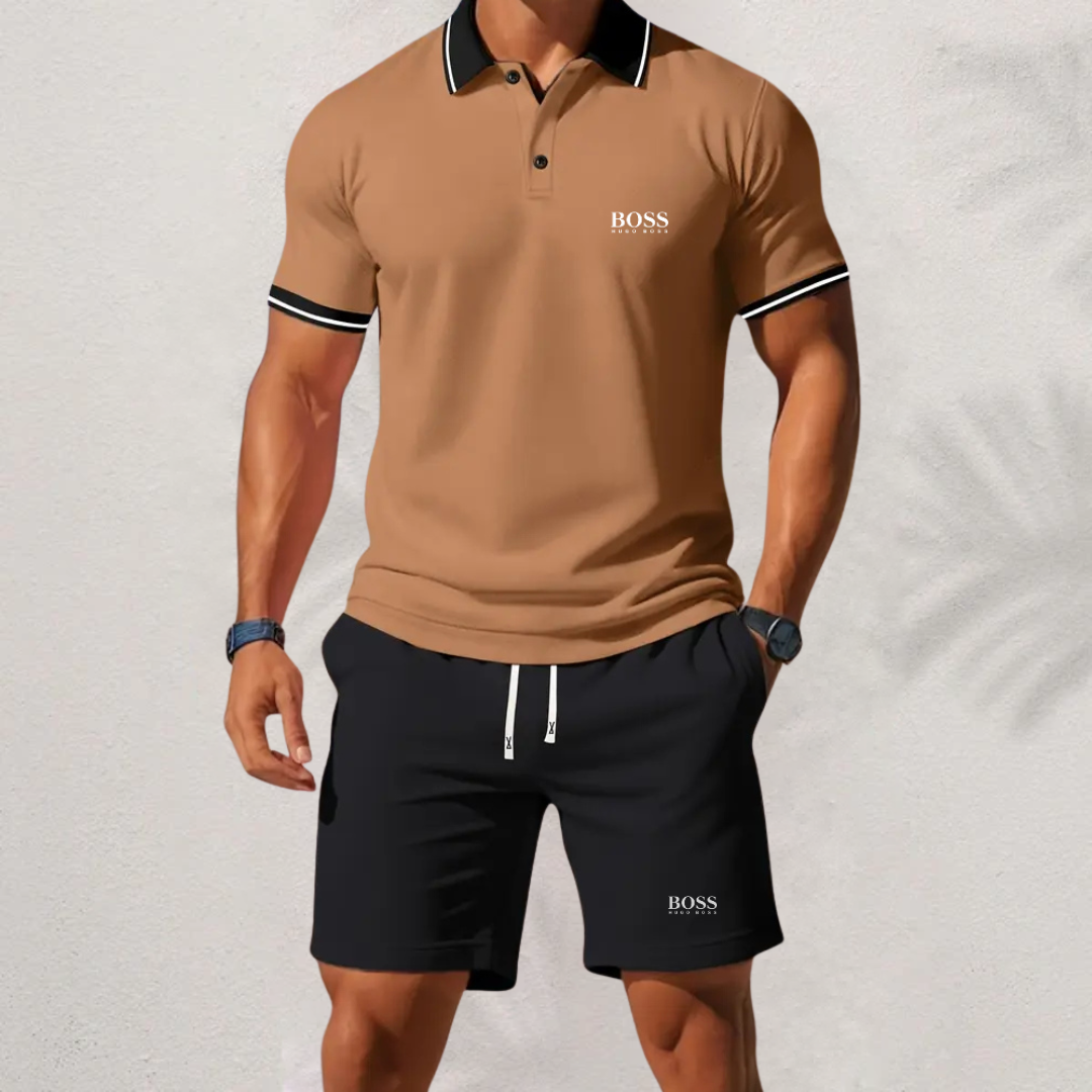 BOSS™ Classic Contrast Set – Timeless Elegance & Refined Style