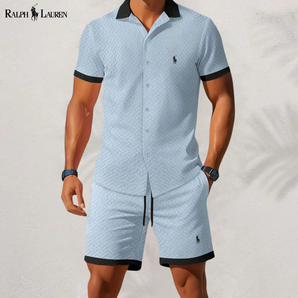 RL™ Suit with Contrast Collar