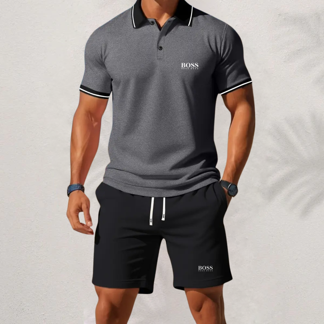BOSS™ Classic Contrast Set – Timeless Elegance & Refined Style