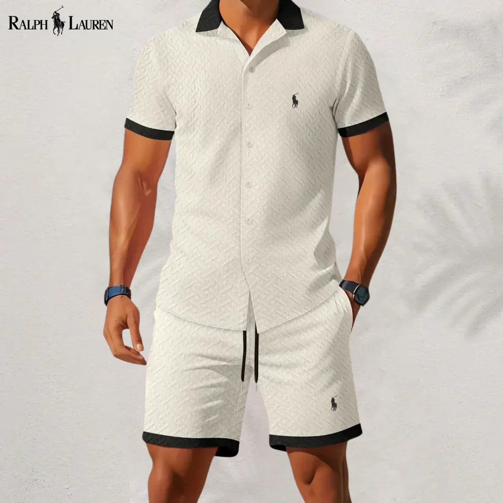 RL™ Suit with Contrast Collar