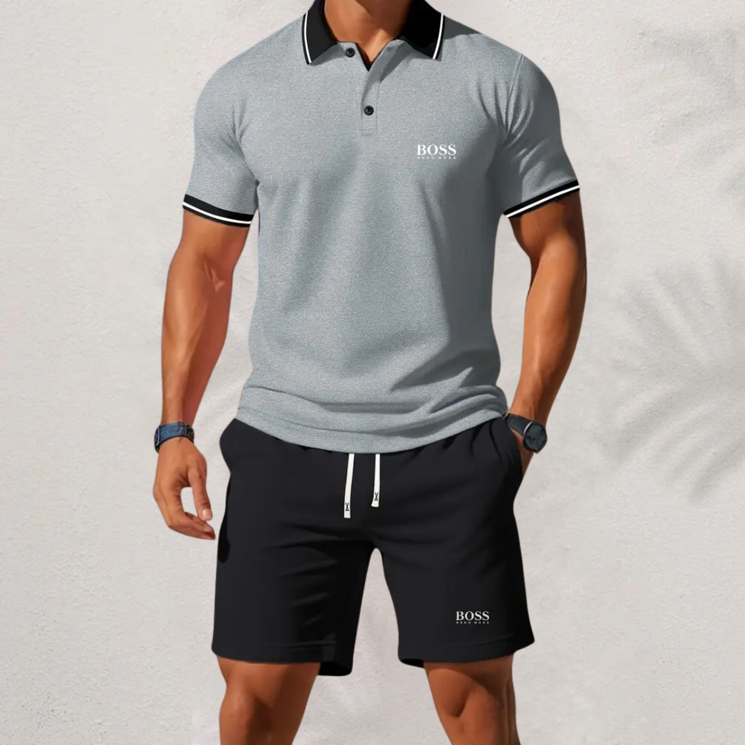 BOSS™ Classic Contrast Set – Timeless Elegance & Refined Style