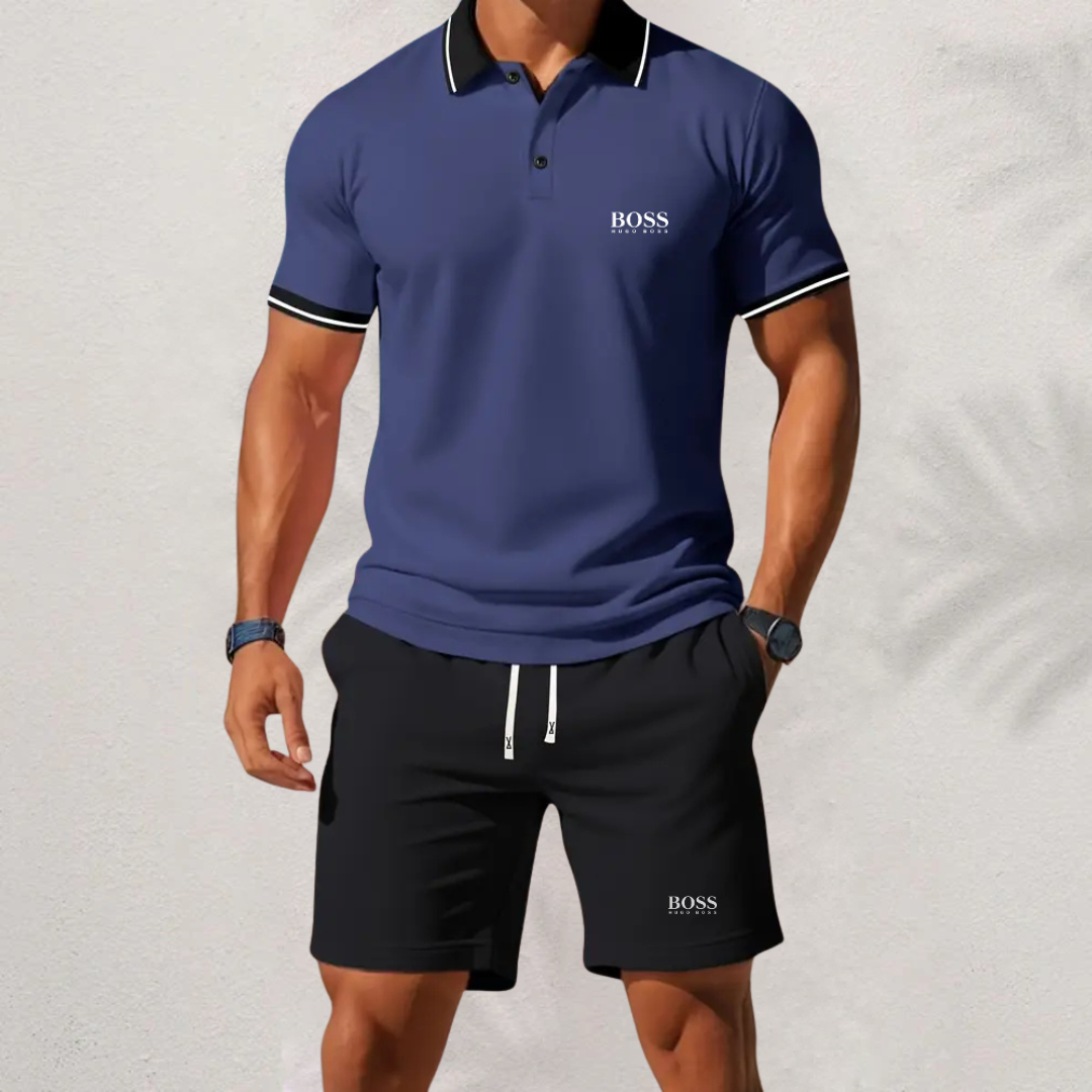 BOSS™ Classic Contrast Set – Timeless Elegance & Refined Style