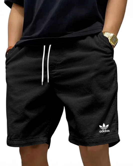 Adidas™ – Corduroy Casual Shorts