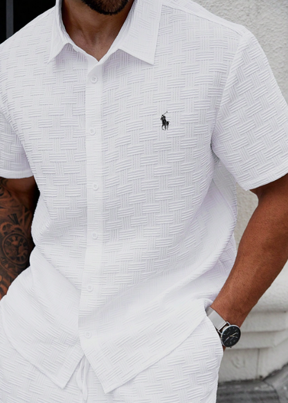 Ralph Lauren-Inspired Summer Set – Shirt & Pants