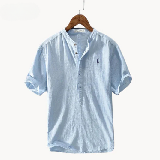 Lightweight linen shirt for men