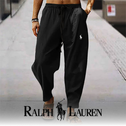 Ralph Lauren Linen Blend Summer Trousers – Relaxed Fit