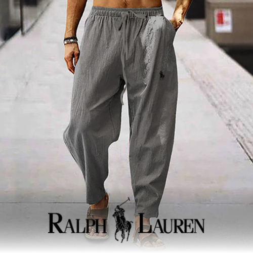 Ralph Lauren Linen Blend Summer Trousers – Relaxed Fit