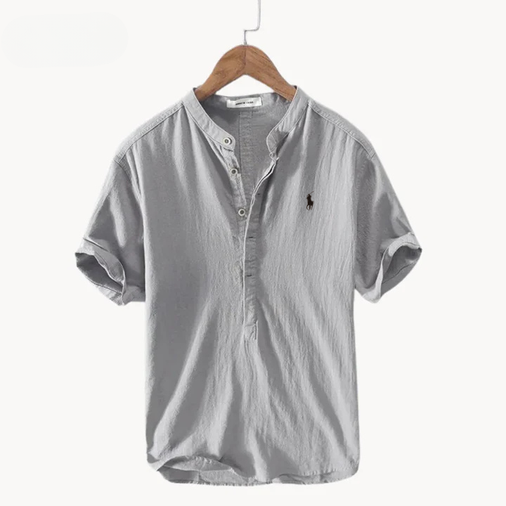 Lightweight linen shirt for men