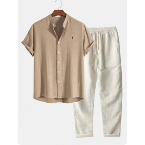 Ralph Lauren Men's Casual Shirt & Jogger Set