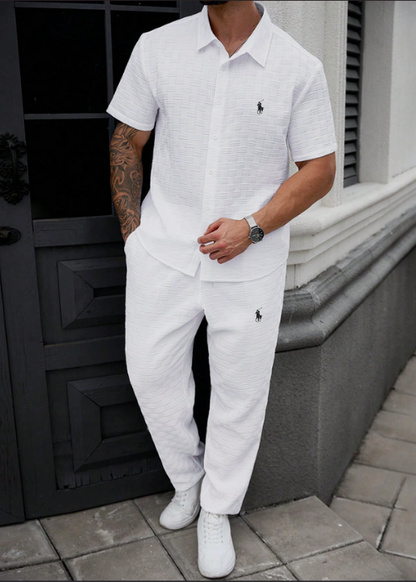 Ralph Lauren-Inspired Summer Set – Shirt & Pants