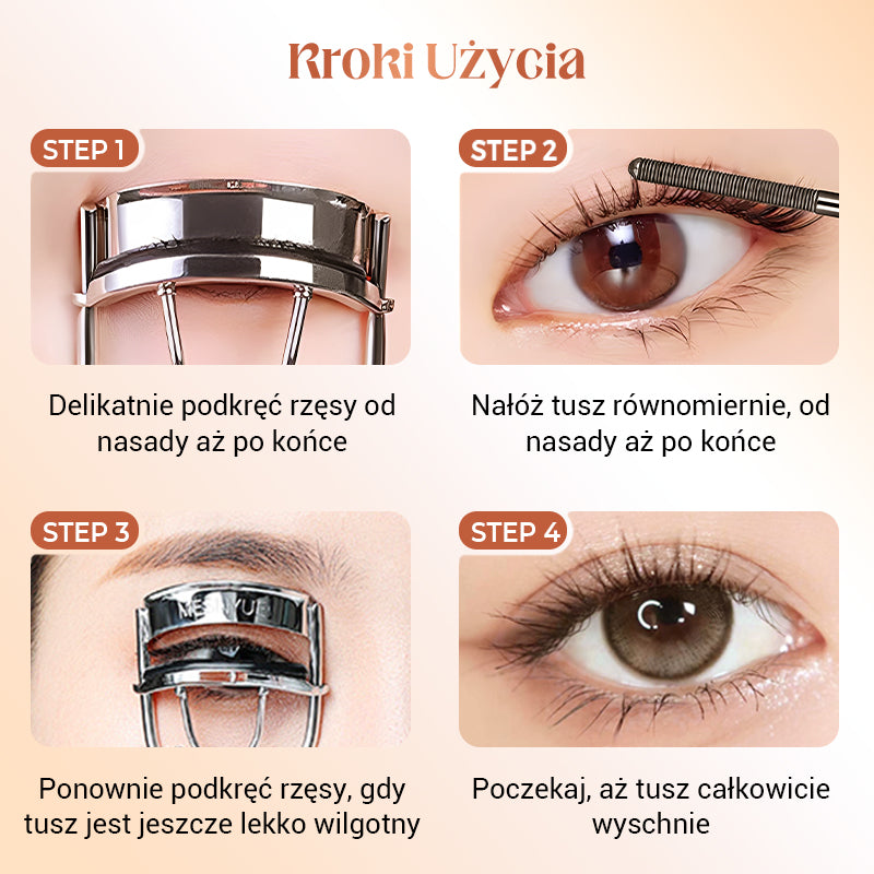 Zestaw tuszy do rzęs z efektem wydłużania i podkręcania