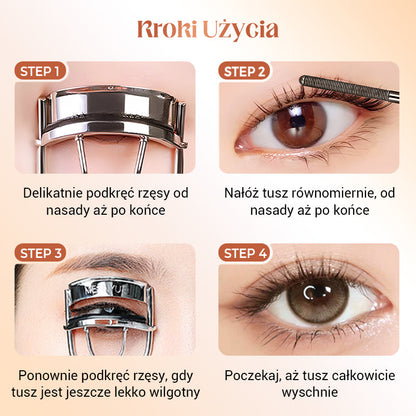 Zestaw tuszy do rzęs z efektem wydłużania i podkręcania