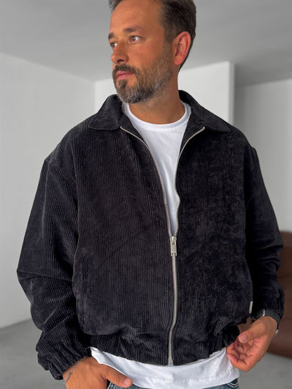 BLOUSON ANDIAMO - Men's corduroy jacket