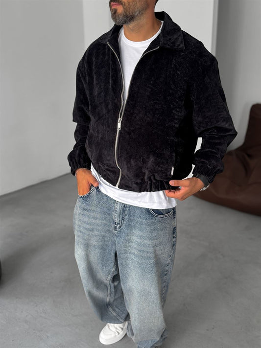 BLOUSON ANDIAMO - Men's corduroy jacket