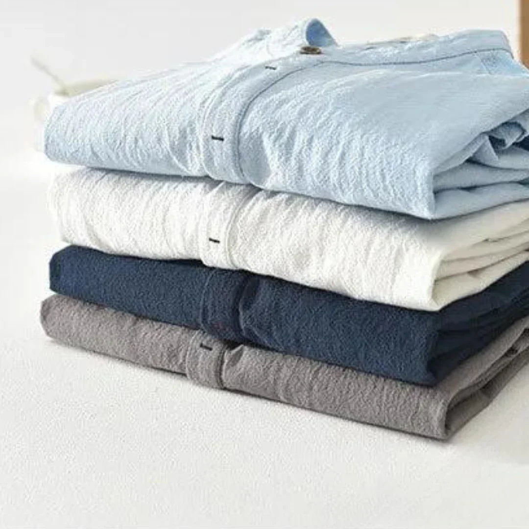 Lightweight linen shirt for men