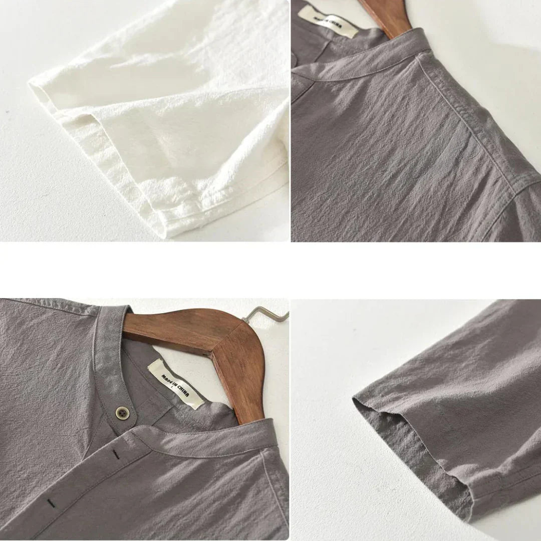 Lightweight linen shirt for men