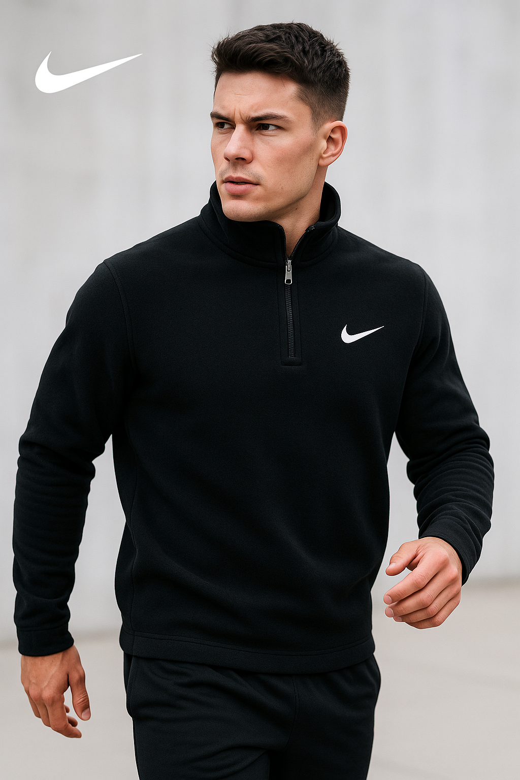 Nike™ Men’s Premium Quarter-Zip Pullover – Athletic Fit