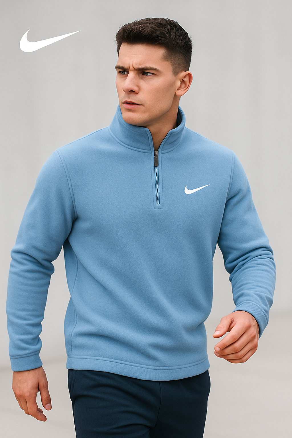 Nike™ Men’s Premium Quarter-Zip Pullover – Athletic Fit