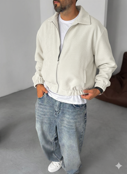 BLOUSON ANDIAMO - Men's corduroy jacket