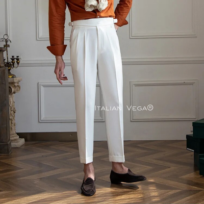 Classic Buckle Gurkha Pants by Italian Vega™