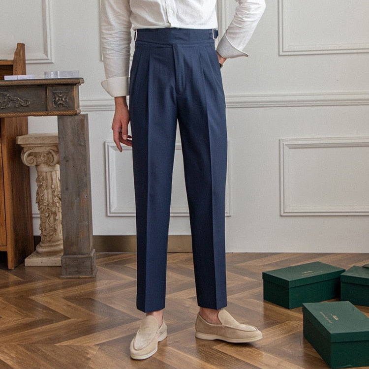 Classic Buckle Gurkha Pants by Italian Vega™