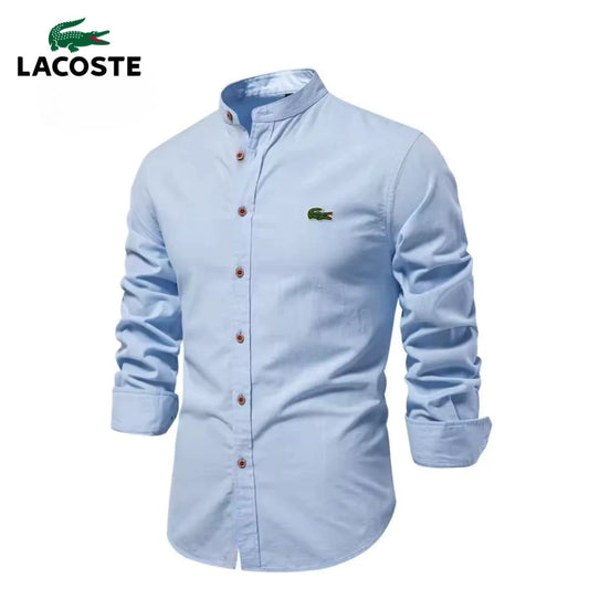 Lacost – Men’s Mandarin Collar Dress Shirt
