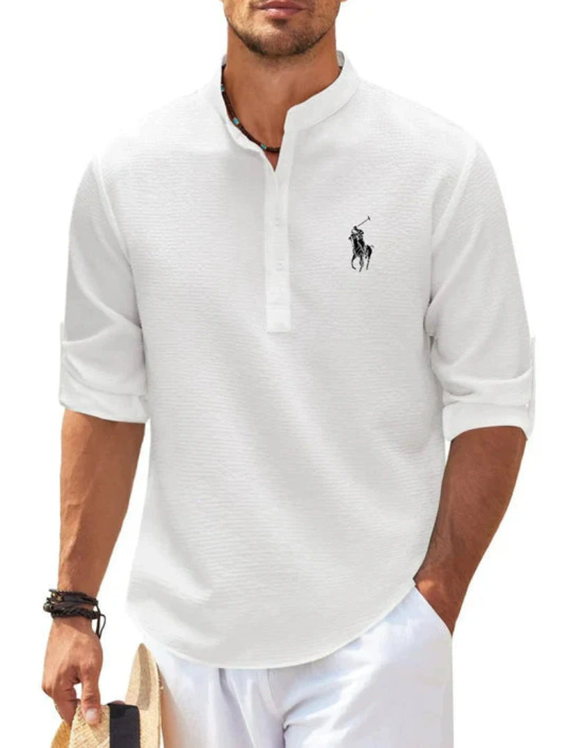 Ralph Lauren – Men's Casual Stand Collar Shirt