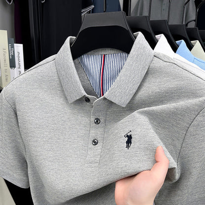 Cotton POLO Shirt – Short Sleeve, Classic Fit for Men