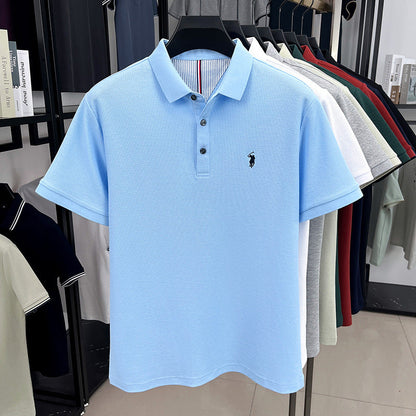 Cotton POLO Shirt – Short Sleeve, Classic Fit for Men