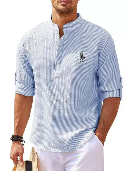 Ralph Lauren – Men's Casual Stand Collar Shirt