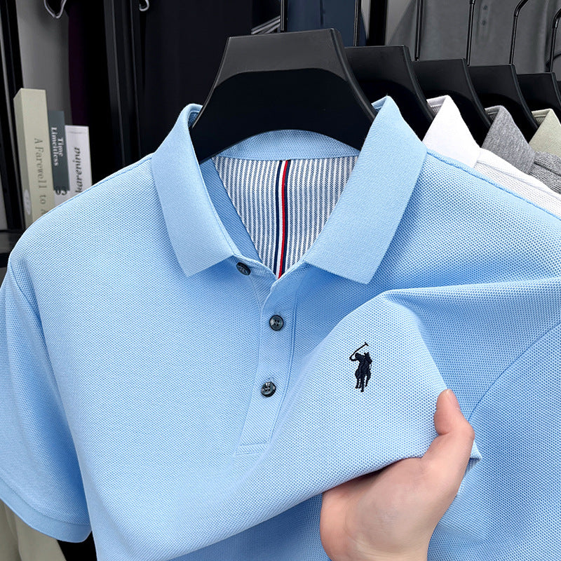 Cotton POLO Shirt – Short Sleeve, Classic Fit for Men