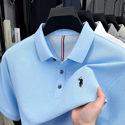 Cotton POLO Shirt – Short Sleeve, Classic Fit for Men