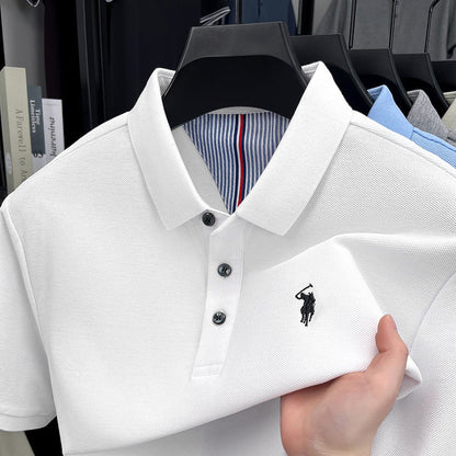 Cotton POLO Shirt – Short Sleeve, Classic Fit for Men