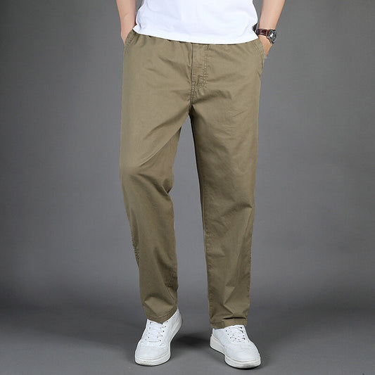 Men's Casual Pants Loose (Elastic Waist)