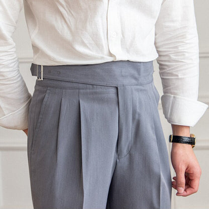 Classic Buckle Gurkha Pants by Italian Vega™