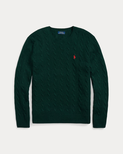 Ralph Lauren Men’s Classic Cable-Knit Sweater