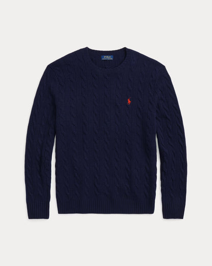 Ralph Lauren Men’s Classic Cable-Knit Sweater