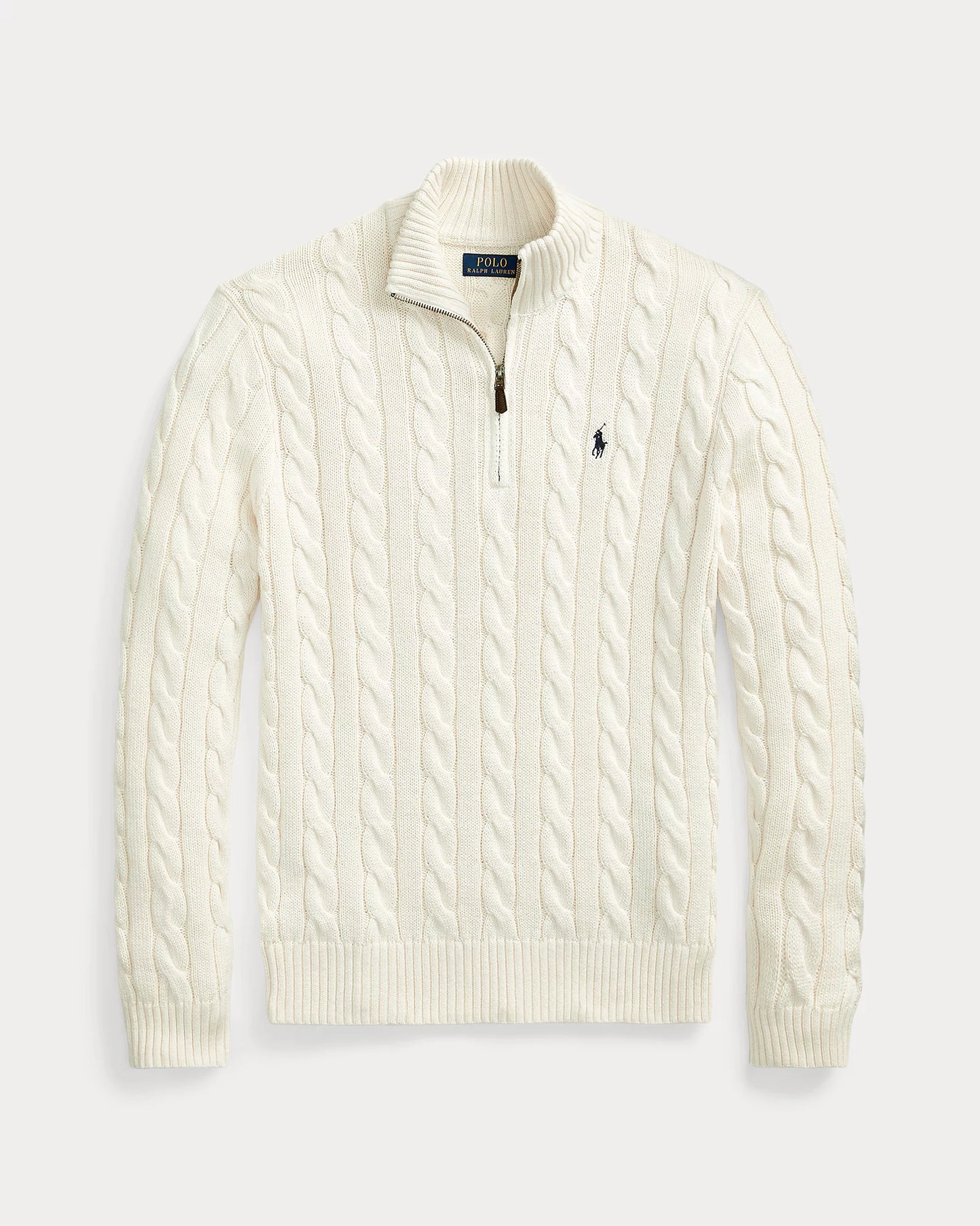 ᏒⅬ® Pullover aus Wolle und Kaschmir mit Zopfmuster