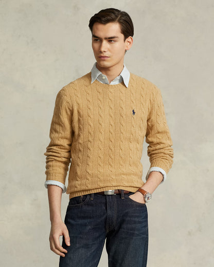 Ralph Lauren Men’s Classic Cable-Knit Sweater