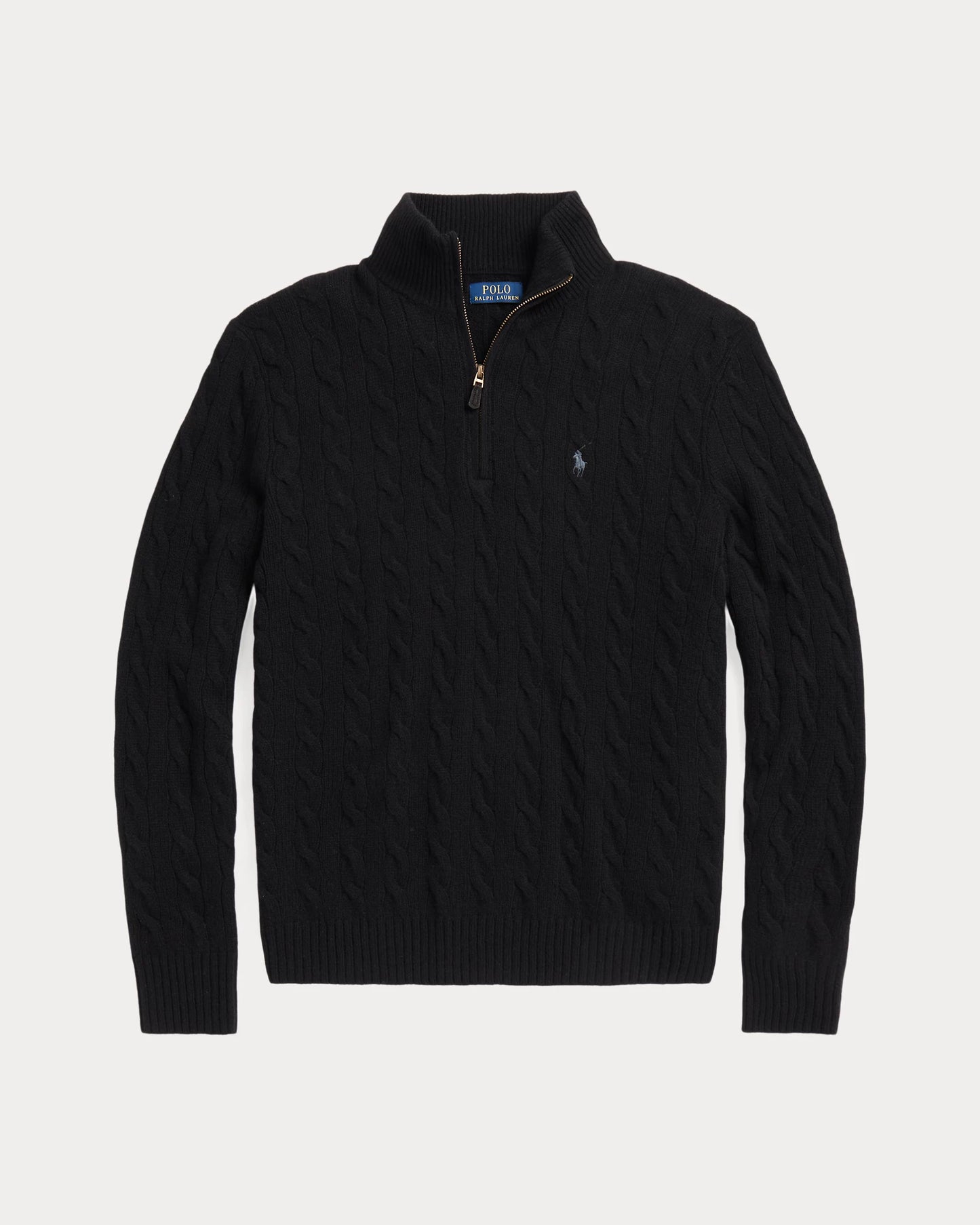 ᏒⅬ® Pullover aus Wolle und Kaschmir mit Zopfmuster