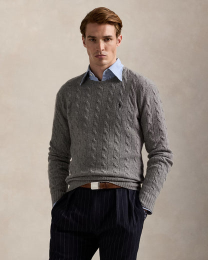 Ralph Lauren Men’s Classic Cable-Knit Sweater