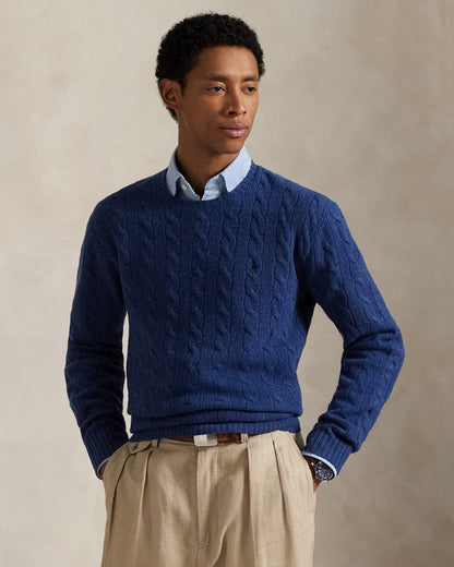 Ralph Lauren Men’s Classic Cable-Knit Sweater